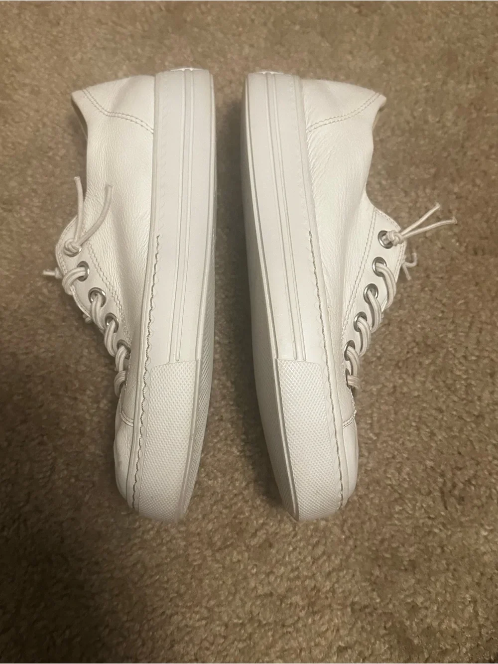 Paul Green Hadley Womens Size 7 US Platform Sneaker Shoes White/Silver (4.5 UK) - Picture 6 of 12